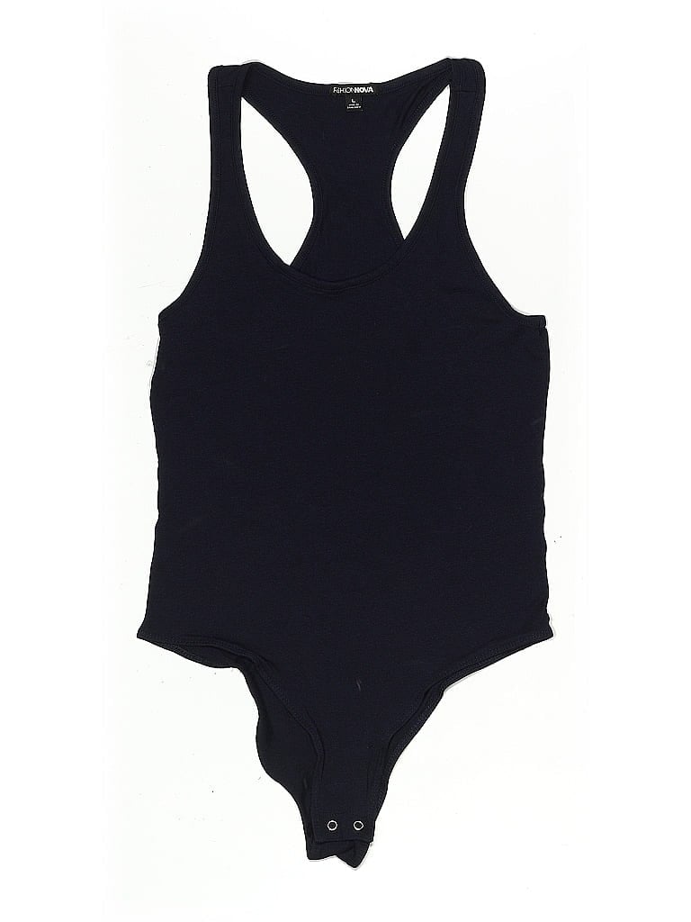 Pre-owned Fashion Nova Bodysuit In Black