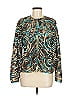 Laura Ashley 100% Cotton Paisley Gold Jacket Size M (petite) - photo 1