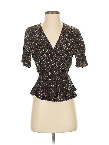 Faithfull the Brand Short Sleeve Blouse (view 1)