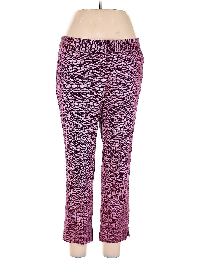 Pre-owned Laundry By Shelli Segal Casual Pants In Purple