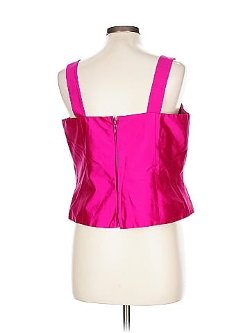 Frascara Sleeveless Silk Top (view 2)