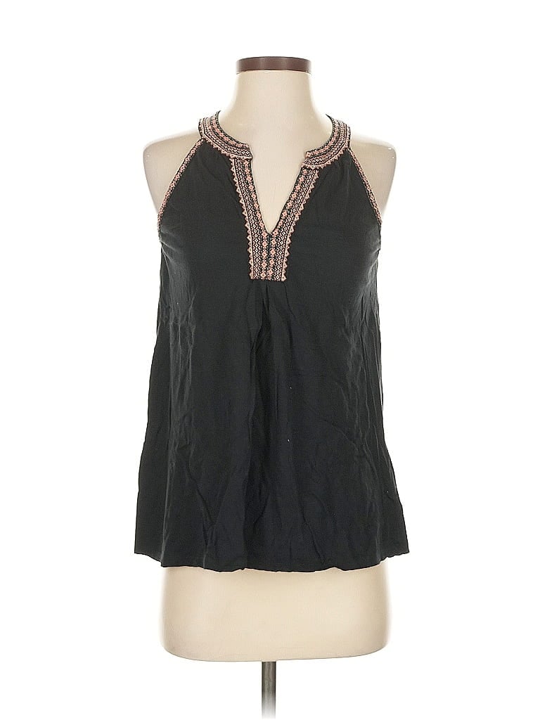 Pre-owned Soft Joie Sleeveless Blouse In Black