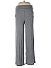 HEATHER Solid Gray Casual Pants Size S - photo 1