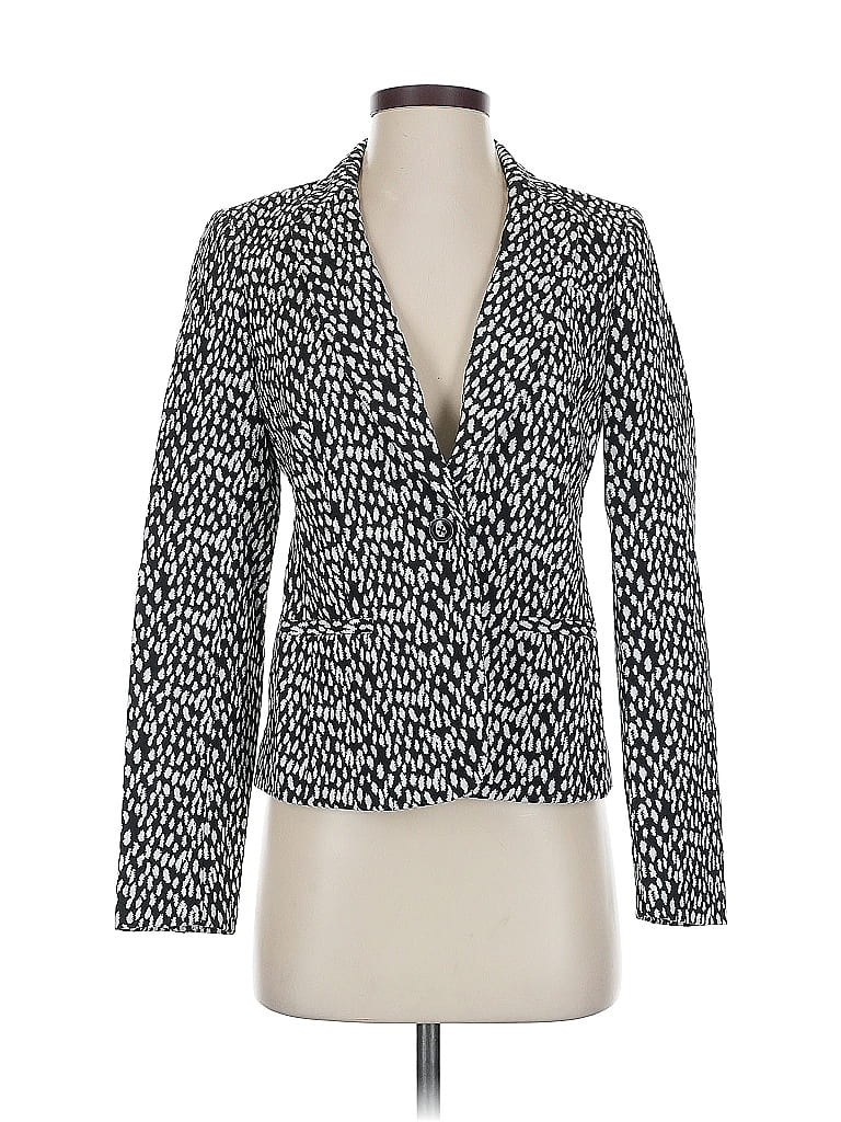 Pre-owned Banana Republic Blazer Jacket In Silver