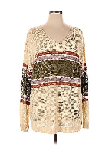 Cotton Bleu Pullover Sweater (view 1)