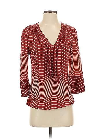 Tory Burch 3/4 Sleeve Silk Top (view 1)