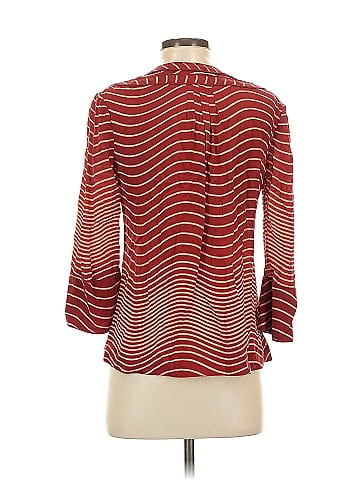 Tory Burch 3/4 Sleeve Silk Top (view 2)