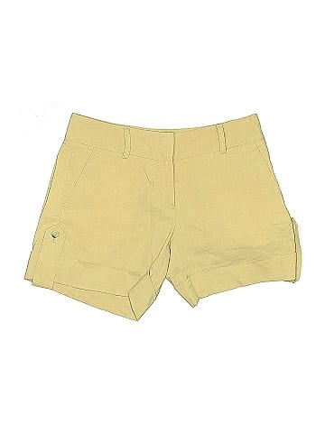 Theory Khaki Shorts (view 1)