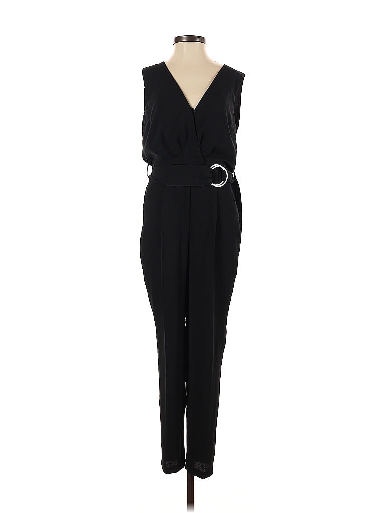 Pre-owned H&m Jumpsuit In Black