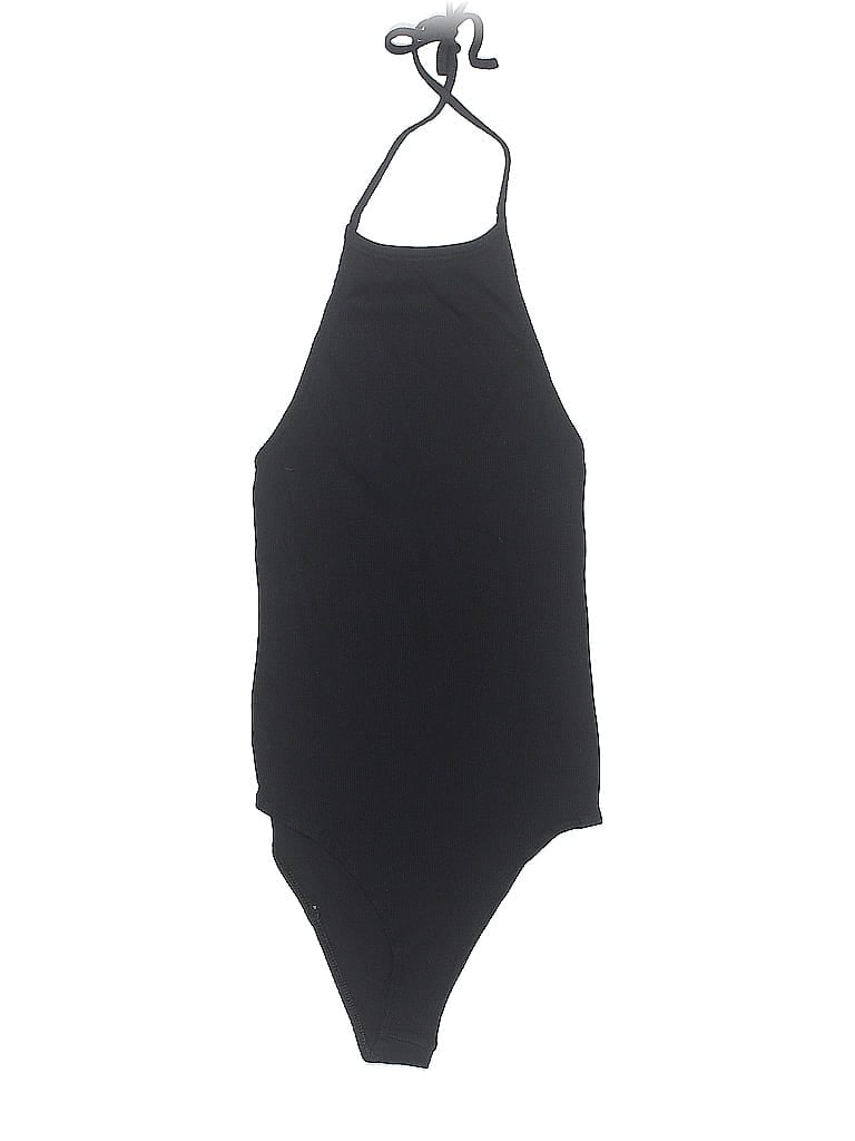 Pre-owned Open Edit Bodysuit In Black
