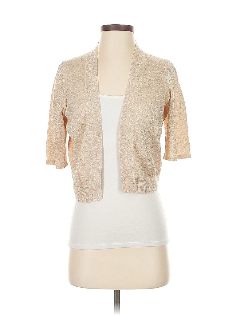 Pre-owned White + Warren Cardigan Sweater In Brown
