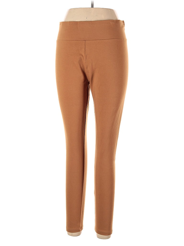 Pre-owned Logo Layers Active Pants In Brown