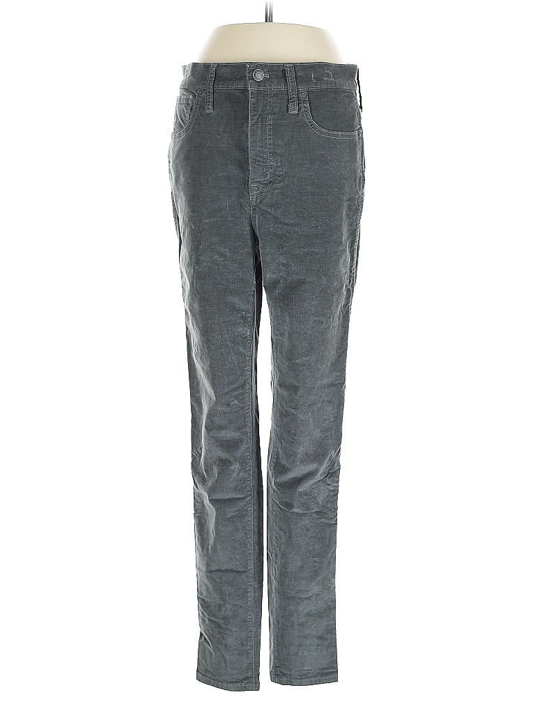 Pre-owned Madewell Casual Pants In Gray