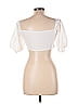 Unbranded White 3/4 Sleeve Blouse Size L - photo 2