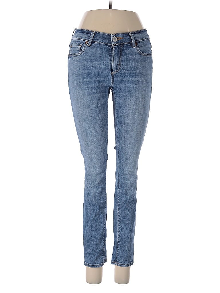 Pre-owned Ann Taylor Loft Jeans In Blue