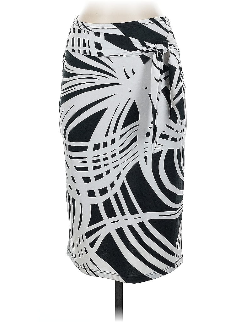 Pre-owned Assorted Brands Casual Skirt In Silver