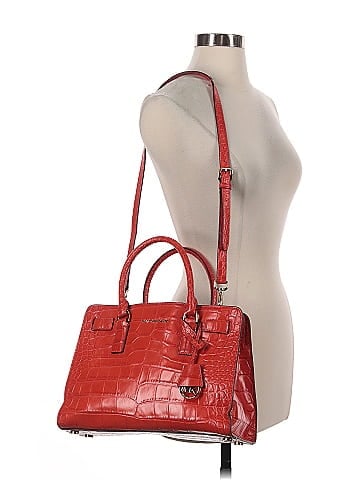 MICHAEL Michael Kors Leather Satchel (view 2)