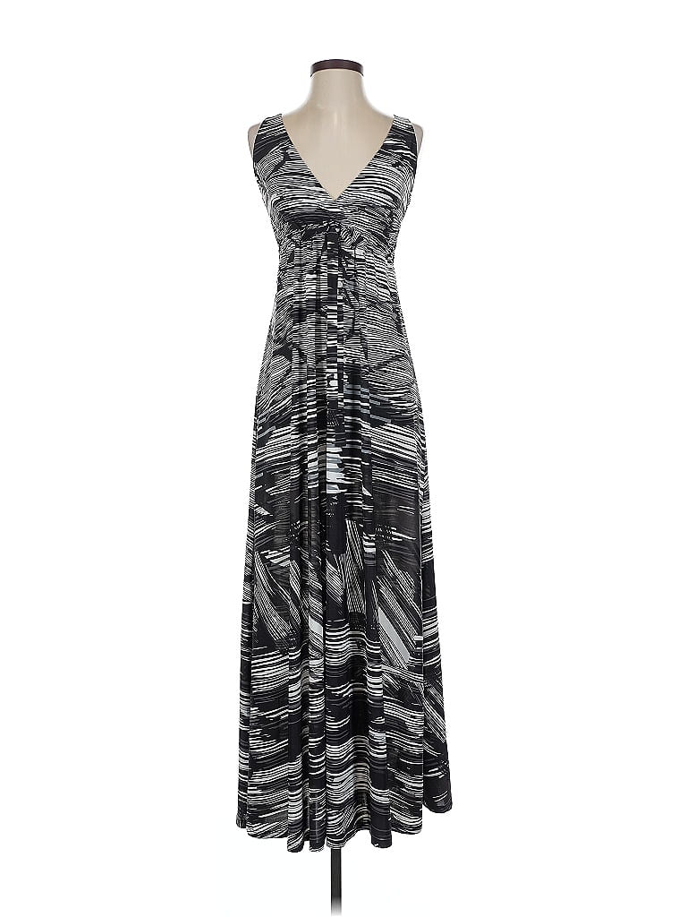 Pre-owned Veronica M Casual Dress In Gray