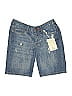 Olsenboye Blue Denim Shorts Size 3 - photo 1