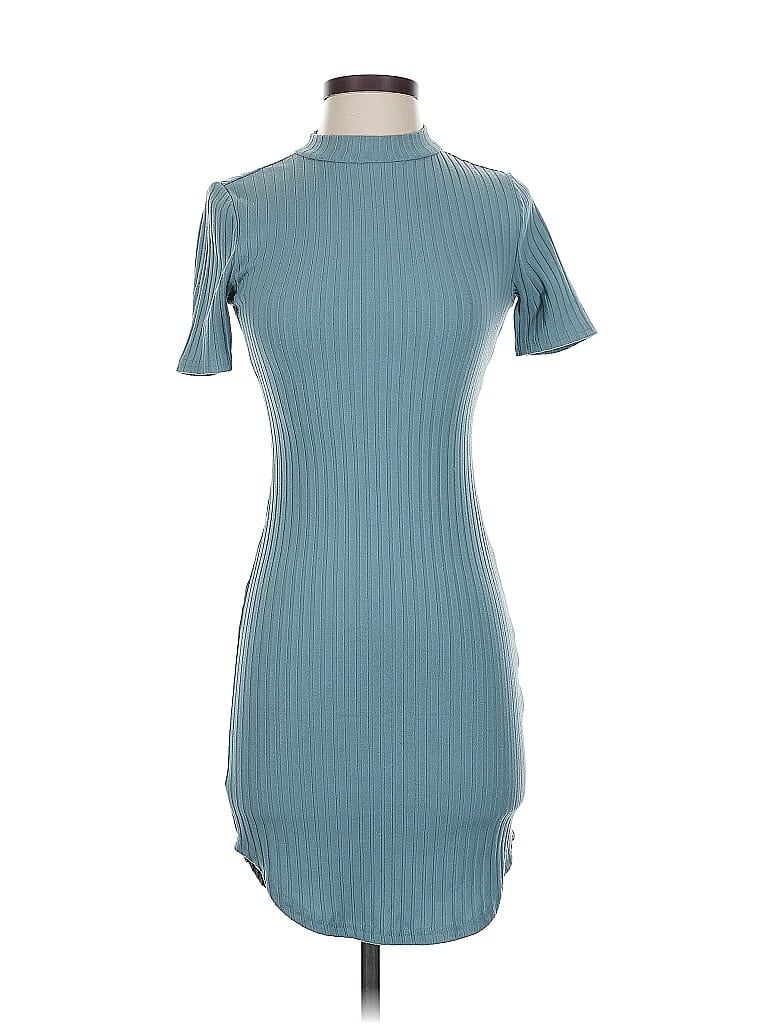 Pre-owned Forever 21 Casual Dress In Blue
