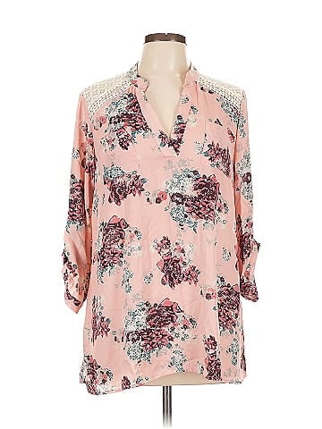 Jolt 3/4 Sleeve Blouse (view 1)
