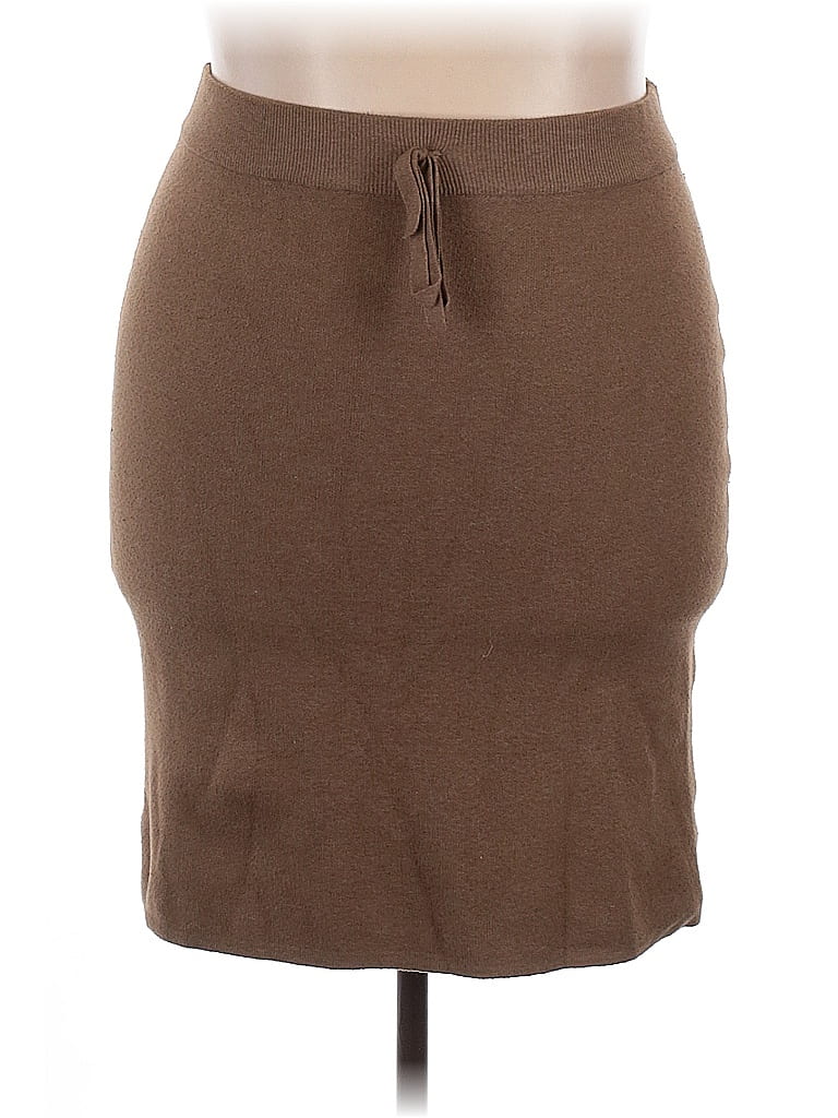 Pre-owned Torrid Casual Skirt In Brown
