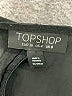 Topshop 100% Polyester Black Cocktail Dress Size 4 - photo 7