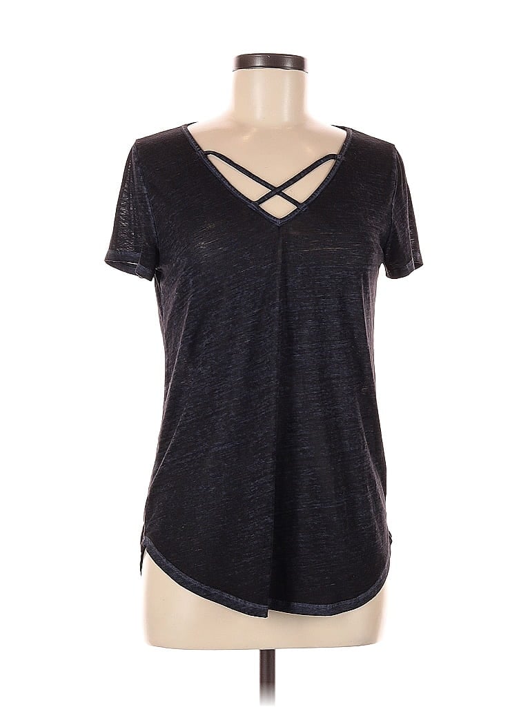 Pre-owned Shiela Rose Active T-shirt In Black