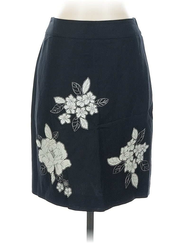 Pre-owned Ann Taylor Loft Formal Skirt In Black