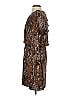 Etcetera Animal Print Brown Casual Dress Size 2 - photo 5