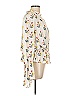 Derek Lam Collective 100% Polyester Floral Ivory White Long Sleeve Blouse Size EU (IT) 36 / US 0 - photo 4