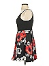 Speechless 100% Polyester Floral Black Cocktail Dress Size 3 - photo 5