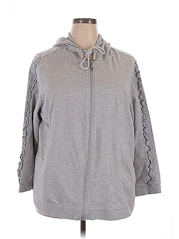 Ellos Zip Up Hoodie (view 1)