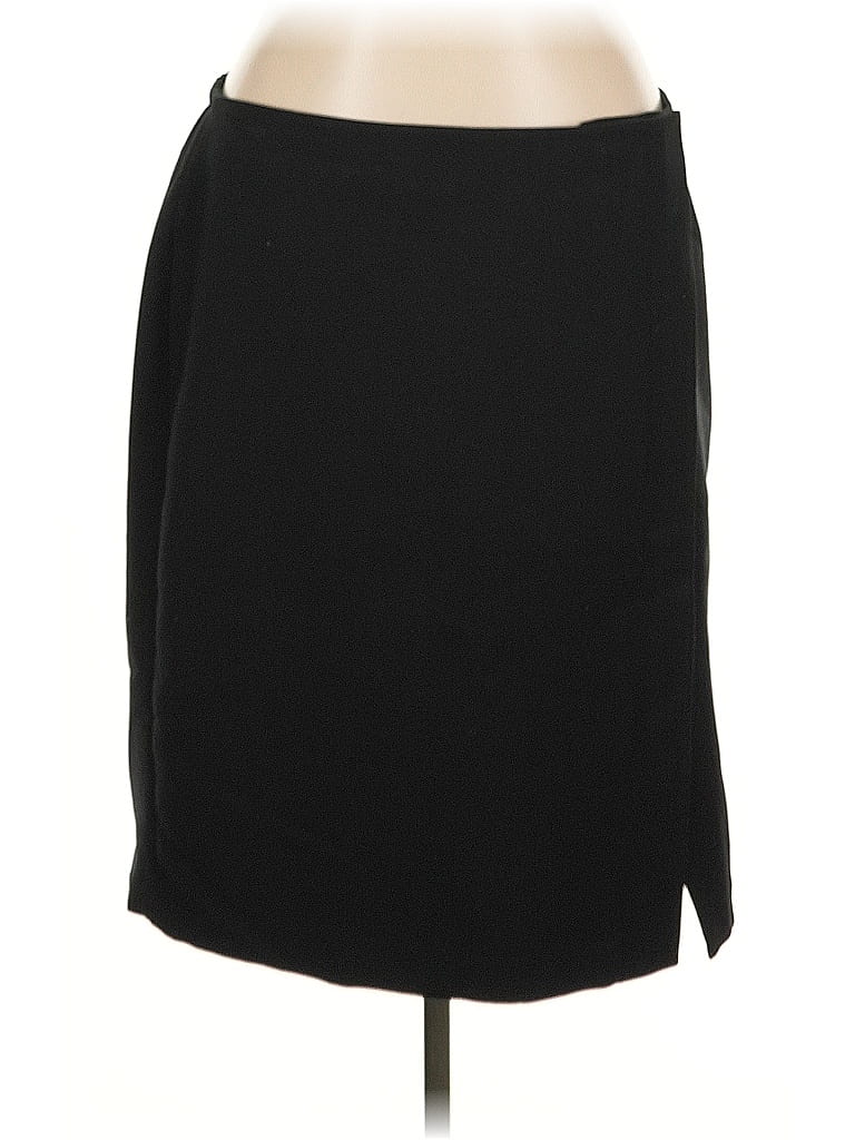 Pre-owned Talbots Casual Skirt In Black