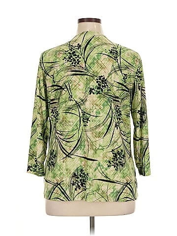 JM Collection 3/4 Sleeve Blouse (view 2)