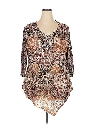 New Directions 3/4 Sleeve Blouse (view 1)