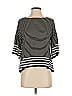 Max Studio Stripes Black Short Sleeve T-Shirt Size XS - photo 1