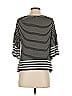 Max Studio Stripes Black Short Sleeve T-Shirt Size XS - photo 2