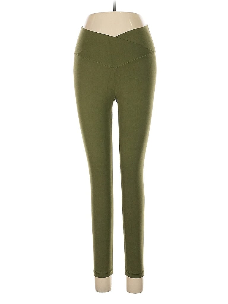 Pre-owned Offline By Aerie Active Pants In Green