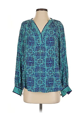 Alice & Trixie 3/4 Sleeve Silk Top (view 1)