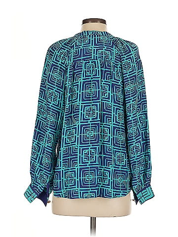 Alice & Trixie 3/4 Sleeve Silk Top (view 2)