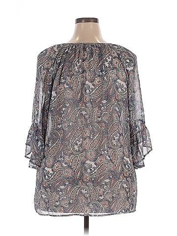 db established 1962 3/4 Sleeve Blouse (view 2)
