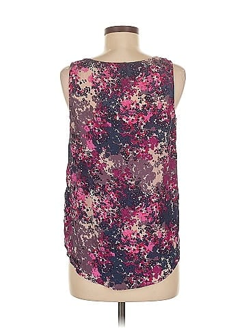 Sparkle & Fade Sleeveless Silk Top (view 2)