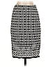 Max Studio Graphic Silver Casual Skirt Size XS - photo 1