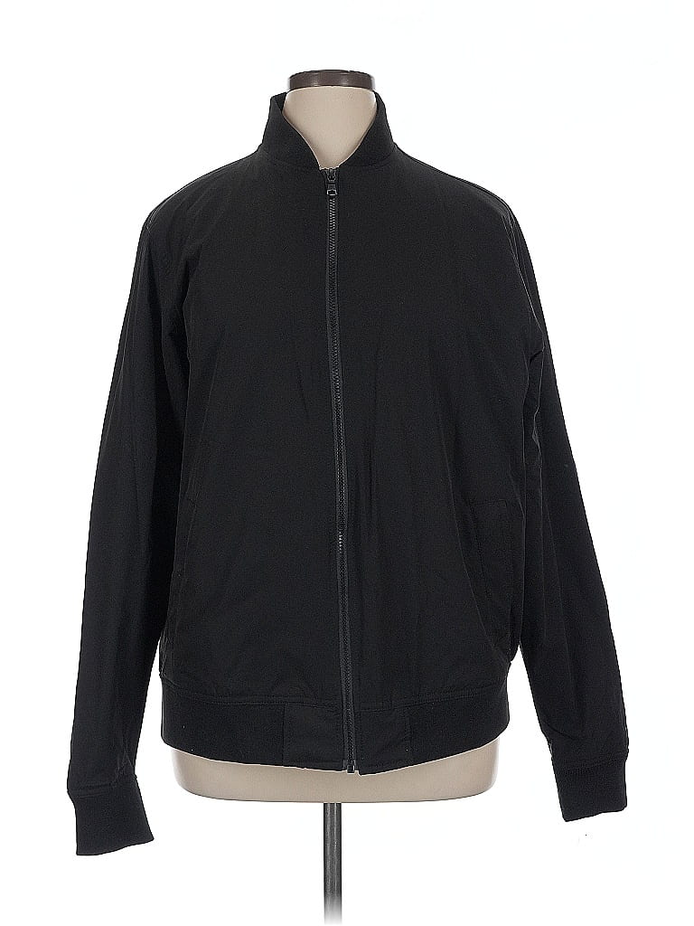 Click to view more detailed imagery on our partner's website Pre-owned Banana Republic Track Jacket In Black
