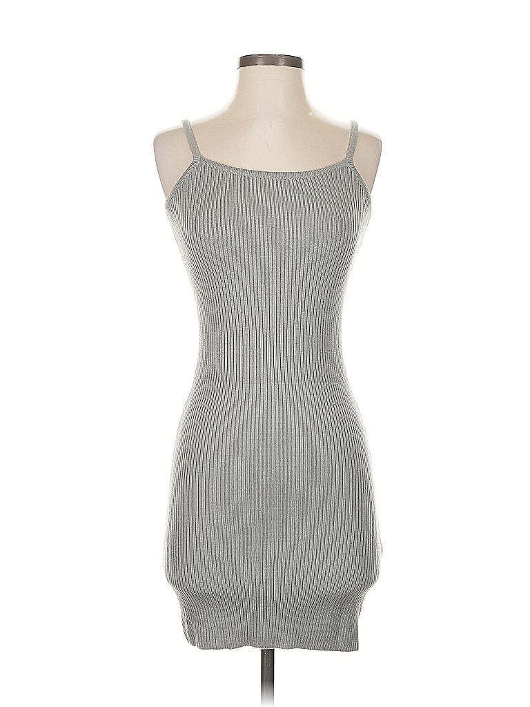 Pre-owned And Now This Casual Dress In Gray