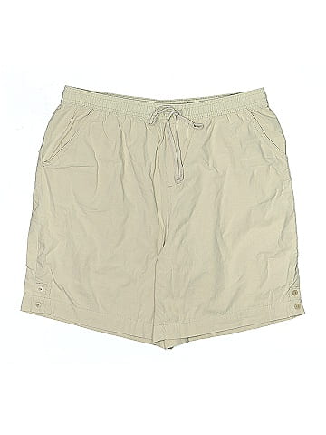 Karen Scott Khaki Shorts (view 1)