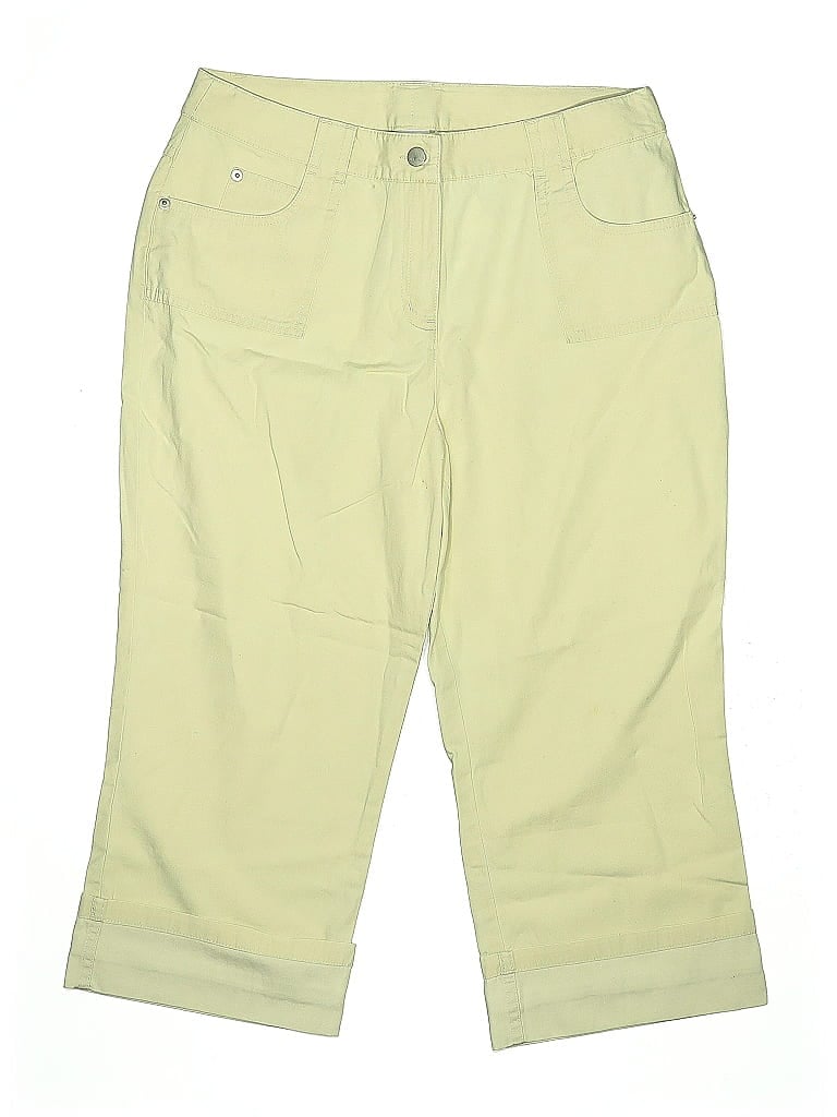 Pre-owned Talbots Kids' Khaki Pant In Yellow