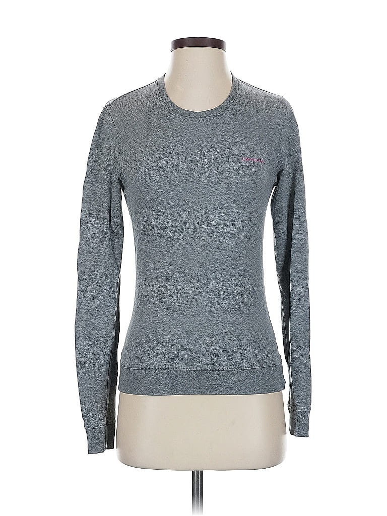 Click to view more detailed imagery on our partner's website Pre-owned Converse Long Sleeve T-shirt In Gray