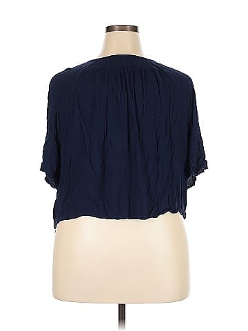 Ellos Short Sleeve Blouse (view 2)